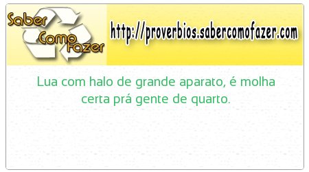 Lua com halo de grande aparato, é molha certa prá gente de quarto.